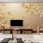Wallpaper design for living room ! Home decoration ideas 2019 .