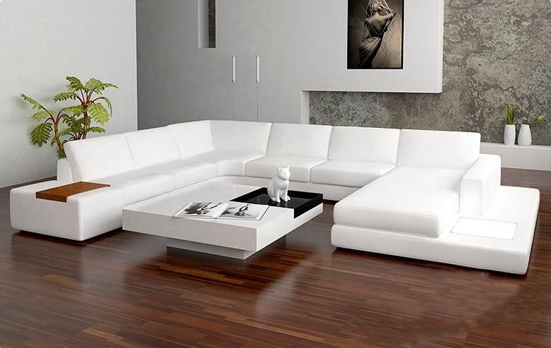 sectional contemporary sofa | Tosh Furniture Modern Bonded Leather .