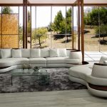Modern White Sectional Sofa TOS-LF-1