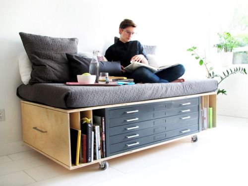 I'm Addicted to Multi-Purpose Furniture | Diy furniture for small .