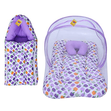 Buy Naachaas Mosquito Protector Sleeping Bed with Net Cum Baby .