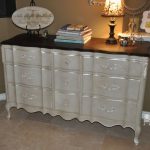 Painted French Provincial Triple Dresser | French provincial .