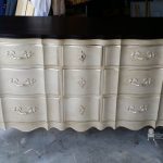 Painted French Provincial Triple Dresser | Hometa