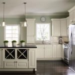 20 Amazingly Stylish Painted Kitchen Cabinets | Green kitchen .