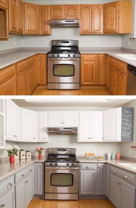 How to Paint Kitchen Cabinets in 5 Easy Steps | Update kitchen .