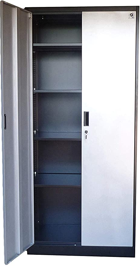 Amazon.com: Metal Storage Cabinet 71" Tall, Lockable Doors and .