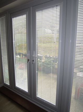 Perfect Fit Pleated Blinds For French Doors | Blinds for french .