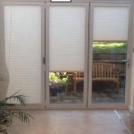 Pleated Perfect Fit Blinds Fitted To Bi Fold Doors. (With images .