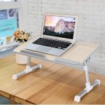 Floor Portable Laptop Desk For Bed Foldable Lap Desk,Height .
