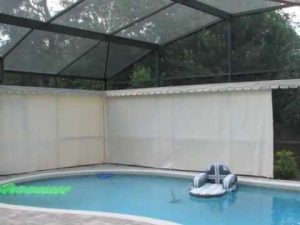 swim spa privacy screen