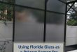 Using Florida Glass as a Privacy Screen for your Pool Enclosu