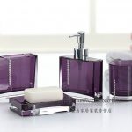 Aliexpress.com : Buy Free shipping Bathroom Set Purple Acrylic .