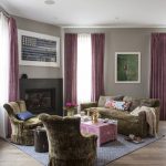 75 Lively Purple Living Room Photos 2019 | Shutterf