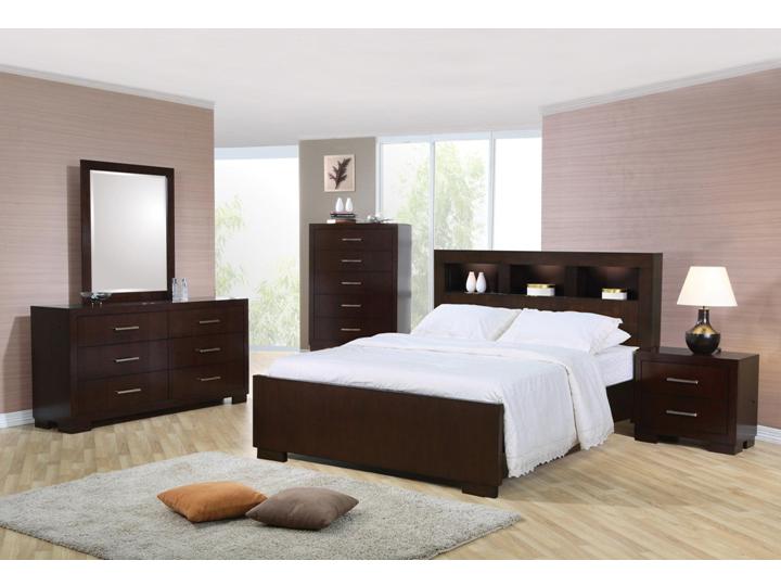 modern 5 PC queen platform bedroom Alexandria VA furniture stor