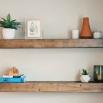 Reclaimed Wood Floating Shelf | Wood floating shelves, Floating .