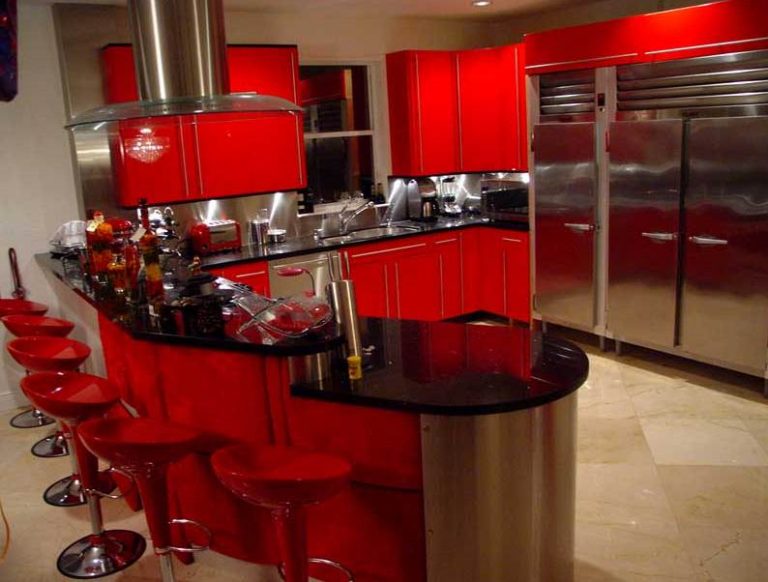 red and black kitchen decorating ideas – lanzhome.com