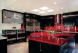 Red Kitchen Design Ideas, Pictures and Inspiration | Black kitchen .
