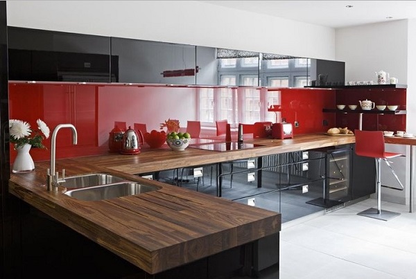 red and black kitchen decorating ideas | Home Decor Bu