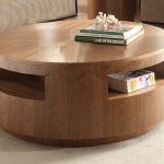 Stylish Wood Coffee Table With Storage Coffee Table Large Round .