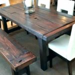 Rustic Dining Room Table Sets Benches Tables Sheen Farmhouse .