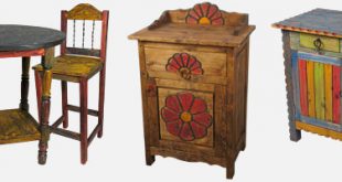 Mexican Painted Furniture - Rustic Country Sty