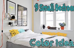 9 Small Bedroom Color Ideas - 35 photos + accent wall paint .