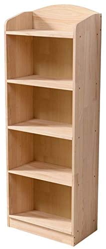 Amazon.com: HUO, Pine Bookcase, Children's Bookshelf Solid Wood .