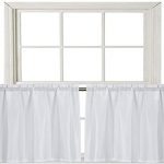 Amazon.com: Home Queen Waffle Tier Curtains for Kitchen Window .