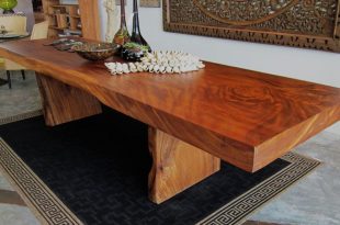 Wood Slab Furniture | Mobilier de salon, Design, Art desi