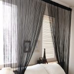 High Quality New Solid Line String Window Curtain Tassel Door Room .