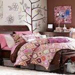 cool bedroom ideas for teenage girls - Design decor brown pink .