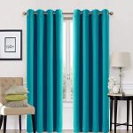 Dark Turquoise Curtains: Amazon.c