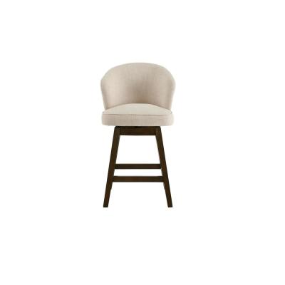 Home Decorators Collection Ingram Upholstered Swivel Counter Stool .