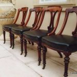 Farquhar's Furniture: Early Victorian style Mahogany dining chai