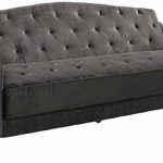 Amazon.com: Novogratz Vintage Tufted Sofa Sleeper II (Grey Velour .