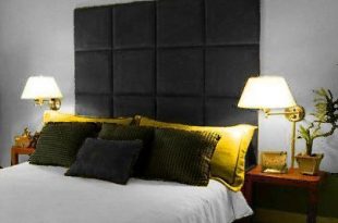 Details about MONACO WALL PANEL LARGE TALL HEADBOARD DOUBLE .