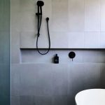 White Bathrooms With Black Taps | Bathroom | Grey bathrooms .
