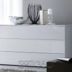 Fun Modern White 4 Drawer Dresser by Rossetto | Italian furniture .