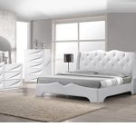 Amazon.com: Modern Madrid 4 Piece Bedroom Set Queen Size Bed .