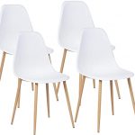 Amazon.com - GreenForest Dining Chairs Set of 4, Mid Century .