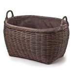 Oval Wicker Laundry Basket | Storage Basket | The Basket La