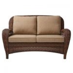 Hampton Bay - Brown - Outdoor Loveseats - Outdoor Lounge Furniture .