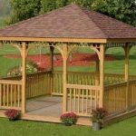 Tricks for Build a Wooden Gazebo | Arka bahçeler, Dış mekan odalar