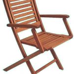 Eucalyptus Wood Folding Chair with Arms [BT224-IntHm] - $104.00 .
