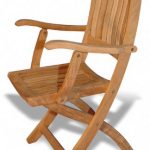 Amazon.com : GOLDENTEAK Teak Folding Chair with arms - Pair .