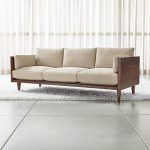 Sherwood 3-Seat Exposed Wood Frame Sofa + Reviews | Crate and Barr