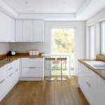25 Remarkable Galley Kitchen Ideas | Wooden countertops kitchen .