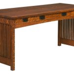 Quality Amish Solid Wood Writing Desk by DutchCrafters Amish Furnitu