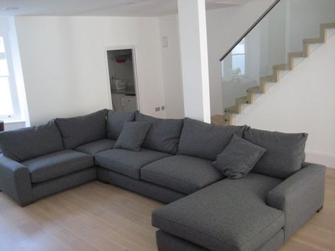 bespoke wrap around couches - Google Search | Corner sofa living .
