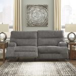 Coombs Charcoal 2 Seat Reclining Sofa (4530281) | Ashl